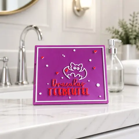 Draculas Teebeutel – Hygienebox für Binden & Slipeinlagen – große Damenhygiene Box – personalisierbar
