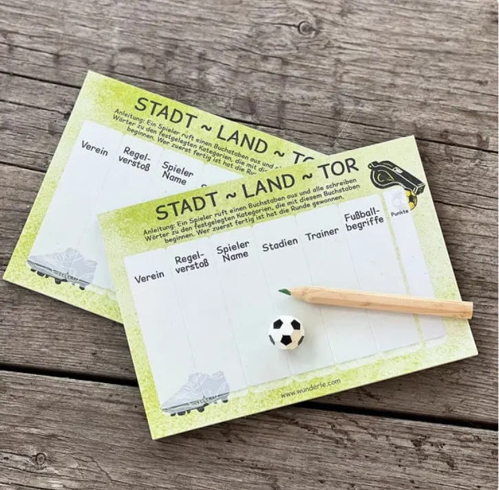 Stadt-Land-Tor Spiel – Saidas Glückswerkstatt, Saida Schönwald