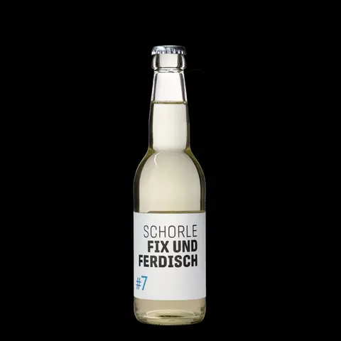 SCHORLE FIX UND FERDISCH,Weisswein Schorle halbtrocken