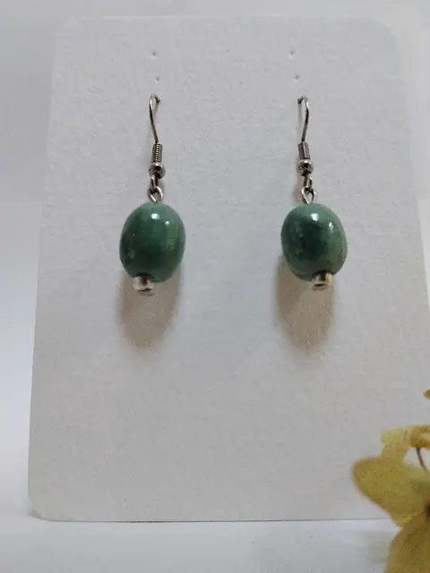 Ohrringe Tibetischer Jade