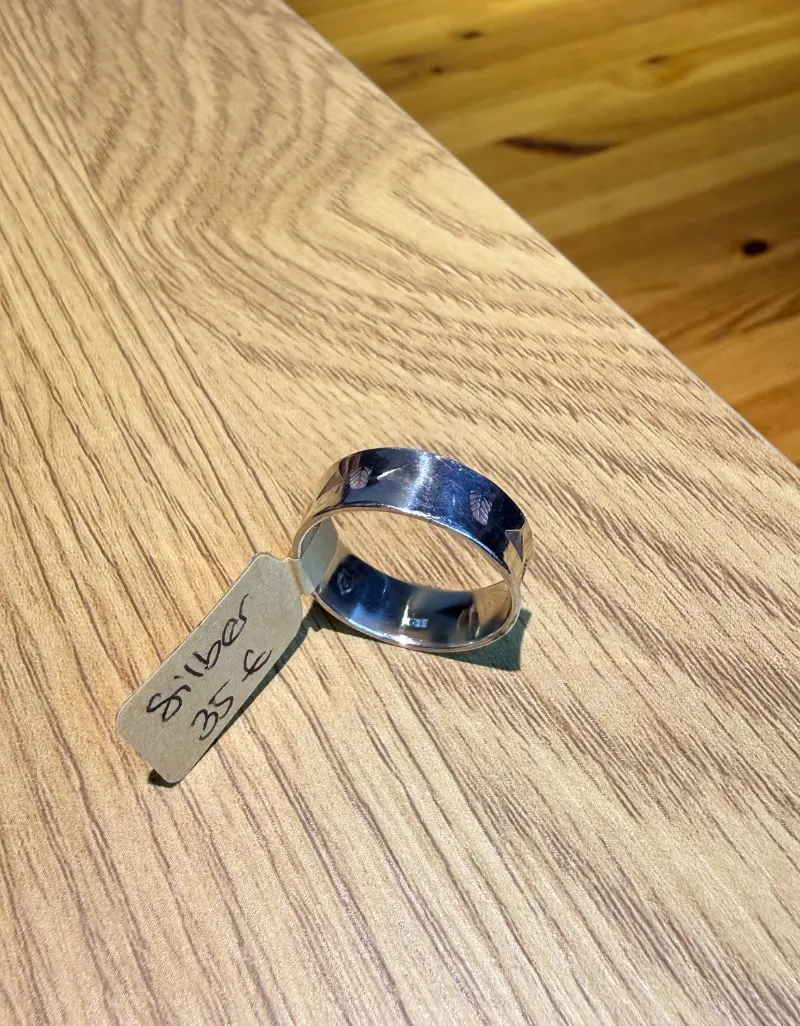 925er Silber Ring mit Muster gr.19 – Lopez Lumbi Raymundo Jose