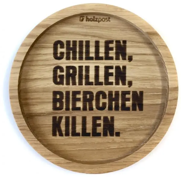Untersetzer "CHILLEN – Saidas Glückswerkstatt, Saida Schönwald