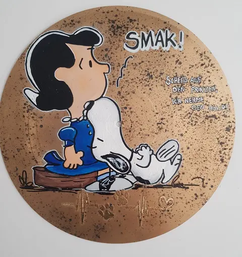 Schallplatte Lucy & Snoopy " Scheiss auf den Prinzen..."