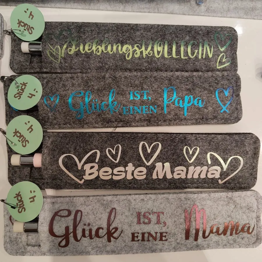 Stift Geschenke Verpackung mit Spruch und Stift – Kerstin Pohlmann