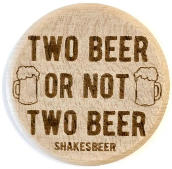 Glasdeckel "Two Beer" – Saidas Glückswerkstatt, Saida Schönwald