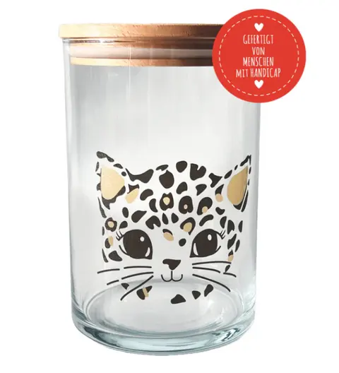 Vorratsglas, Katze
