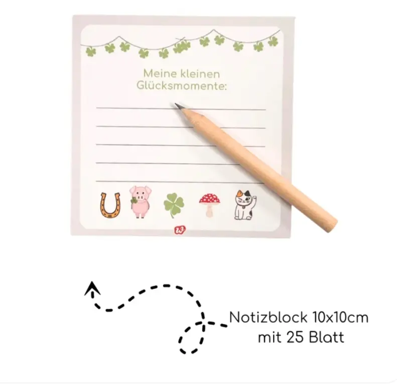Glücksmomente Block Set – Saidas Glückswerkstatt, Saida Schönwald