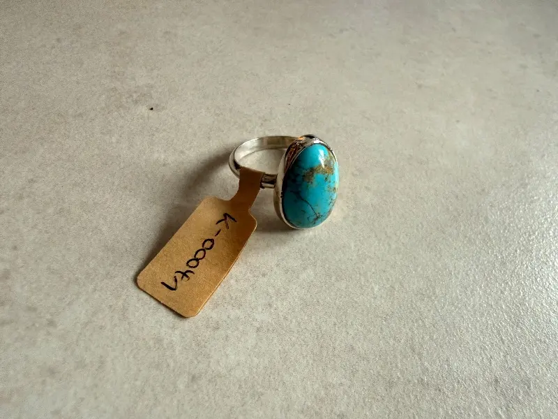 925er Silber Ring mit Türkis gr.15 – Lopez Lumbi Raymundo Jose