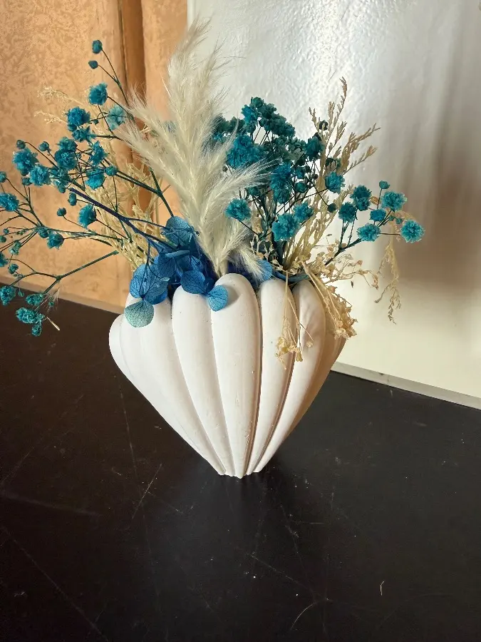 Muschel mit Blumen – Kathrin Michaelis