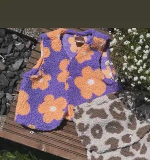 Weste Blumen