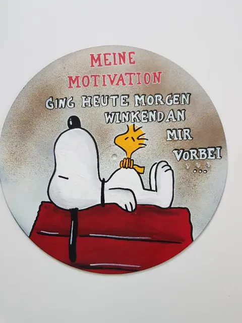 Schallplatte Snoopy "Motivation"
