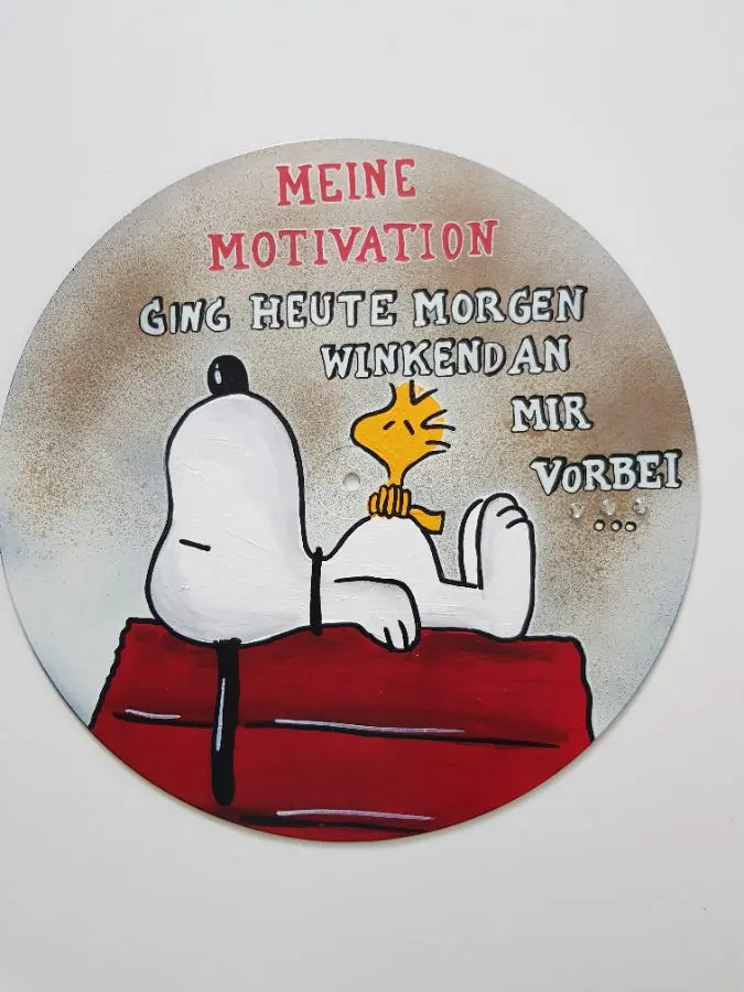 Schallplatte Snoopy "Motivation" – Petra Kroll