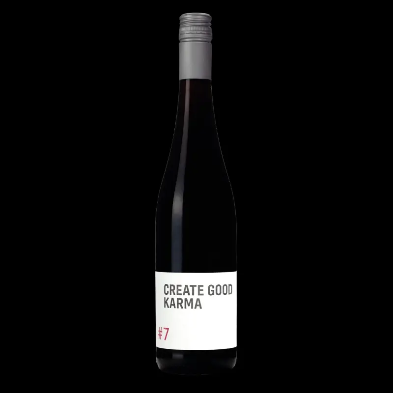 CREATE GOOD KARMA, Dornfelder Lieblich, Rotwein – Saidas Glückswerkstatt, Saida Schönwald