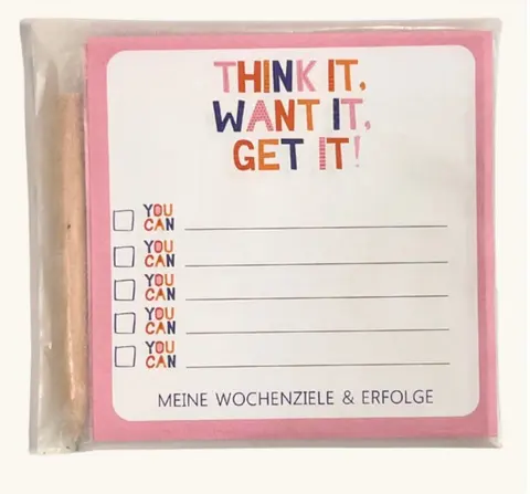 Think it, Do it,... Block Set