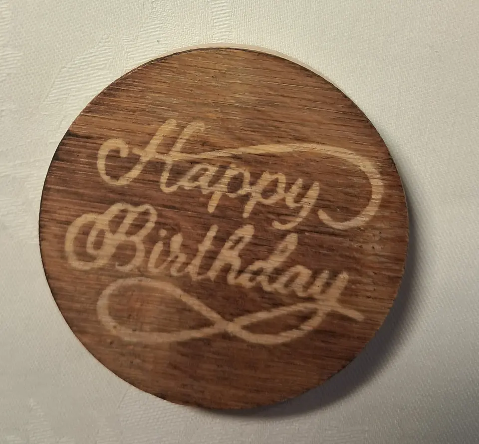 Flaschenöffner mit Magnet Happy Birthday – Matthias Drwenski