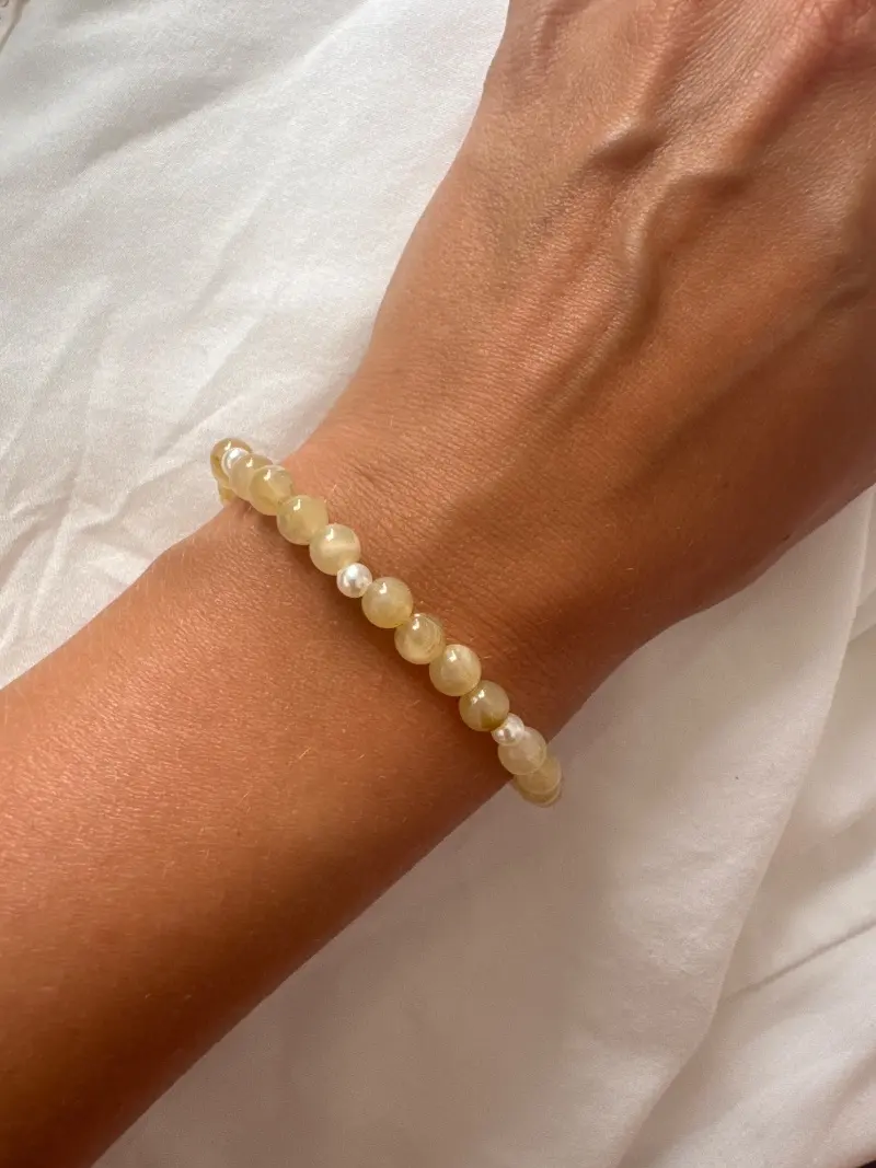 Armband Earth & Pearls – Diversity of V