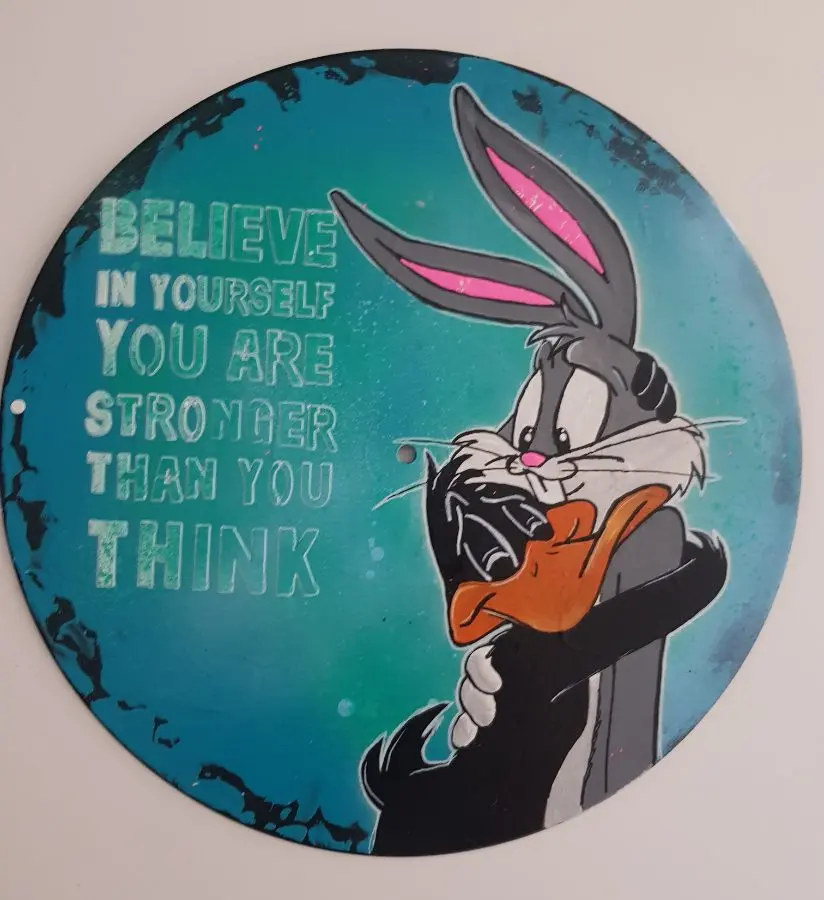 Schallplatte Bugs Bunny und Duffy Duck – Petra Kroll