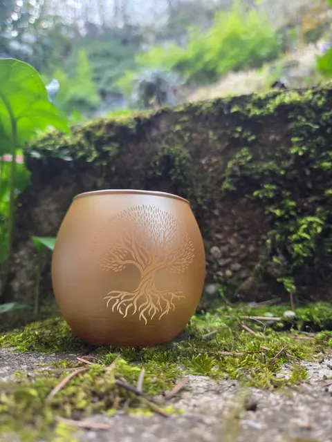 Teelichtglas