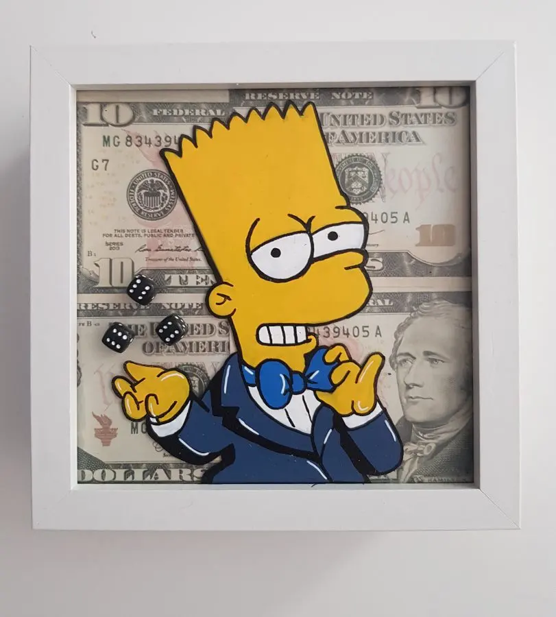 Spardose Bart Simpson – Petra Kroll