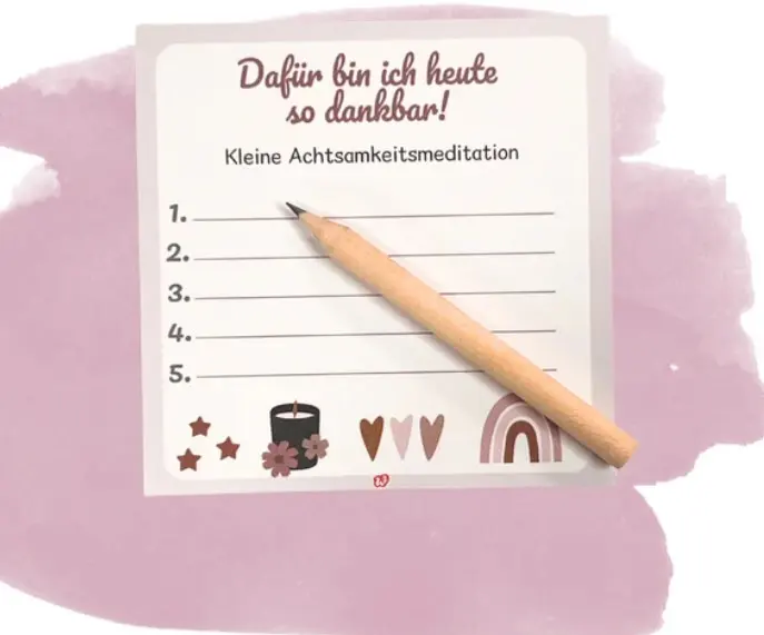 Achtsamkeits Block Set – Saidas Glückswerkstatt, Saida Schönwald