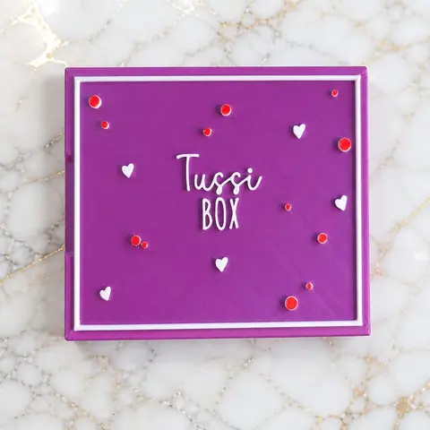 Tussi Box – Hygienebox für Binden & Slipeinlagen – große Periodenbox – personalisierbar