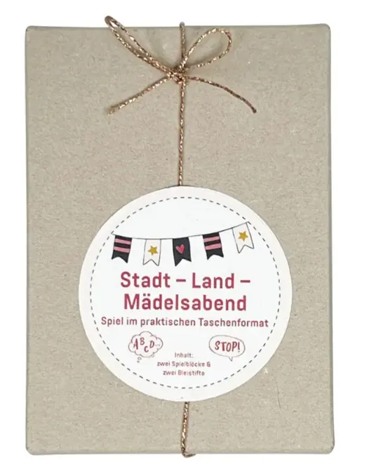 Stadt-Land-Mädelsabend Spiel – Saidas Glückswerkstatt, Saida Schönwald