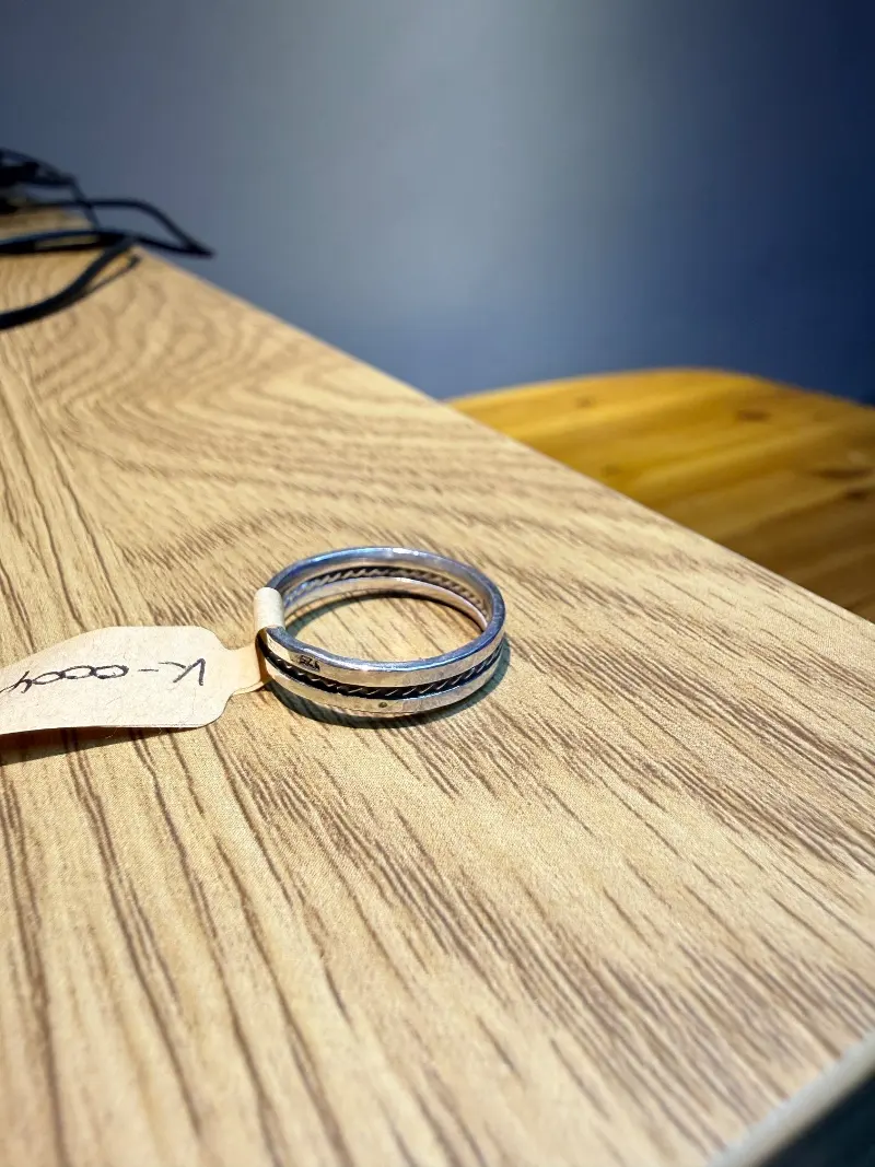 925er Silber Ring mit Filigran Muster gr.15 – Lopez Lumbi Raymundo Jose