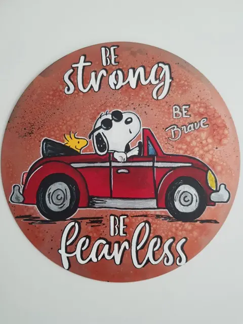 Schallplatte Snoopy im Cabriolet
