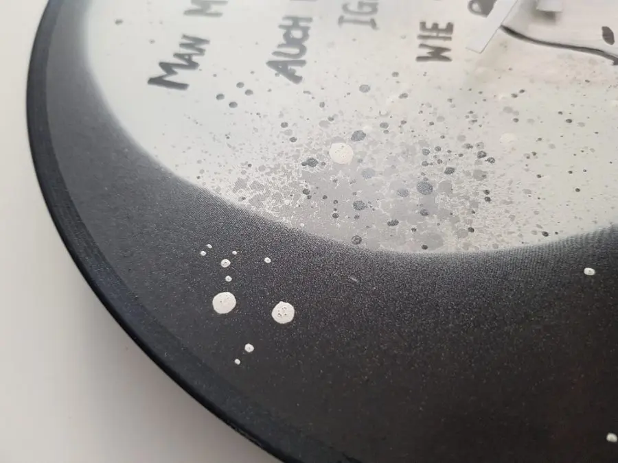 Schallplatte Snoopy als Uhr – Petra Kroll