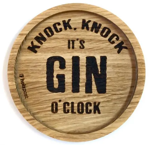 Untersetzer "Knock, Knock"