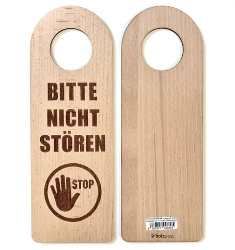 Türanhänger "Nicht Stören"