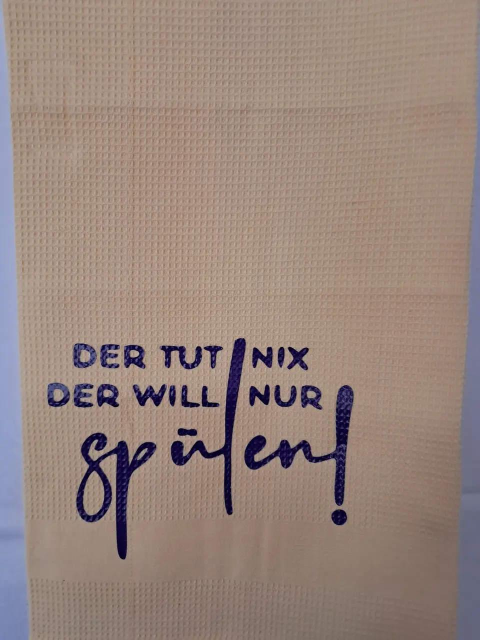 Geschirrtuch Der tut nix - der will nur spülen! – Matthias Drwenski