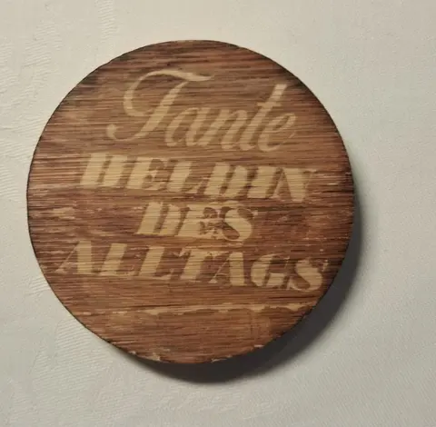 Magnetischer Flaschenöffner Tante Heldin des Alltags