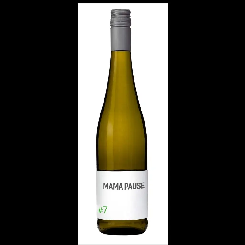 MAMA PAUSE, Weißwein Cuvee. 2024 – Saidas Glückswerkstatt, Saida Schönwald