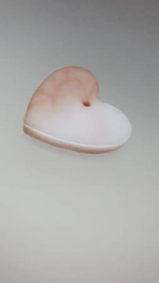 Kettenanhänger "Dessert" Collection - Herz – Gabriellas Harzschmuck