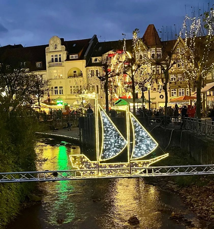 Dünne Magnete: 2 Segelboote auf Salze, Bad Salzuflen – Anke Schröder-Geschwinder