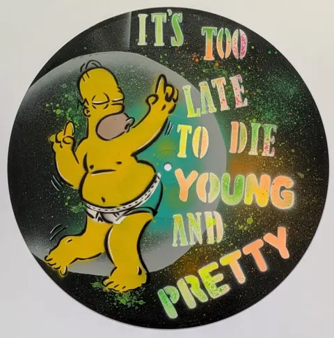 Schallplatte Homer "It`s too Late..."