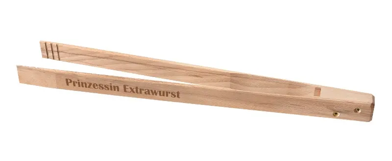 Grillzange mittel Text „Prinzessin Extrawurst“, 50 cm – Saidas Glückswerkstatt, Saida Schönwald