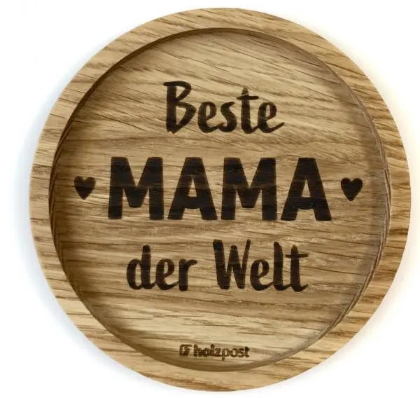 Untersetzer "MAMA" – Saidas Glückswerkstatt, Saida Schönwald