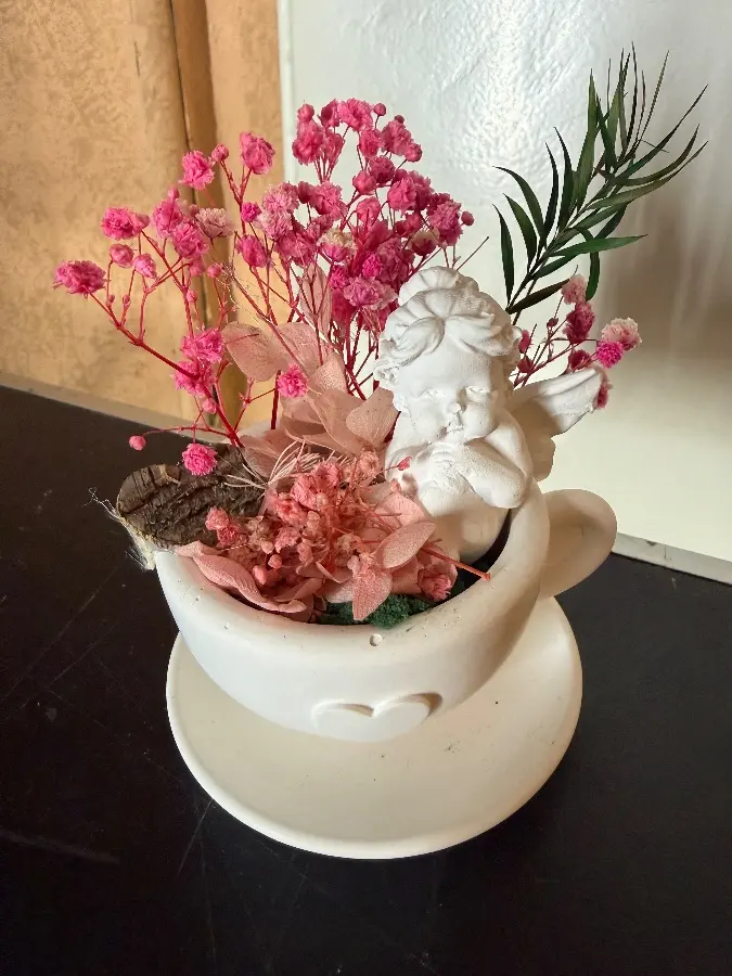 Tasse mit Elfe – Kathrin Michaelis