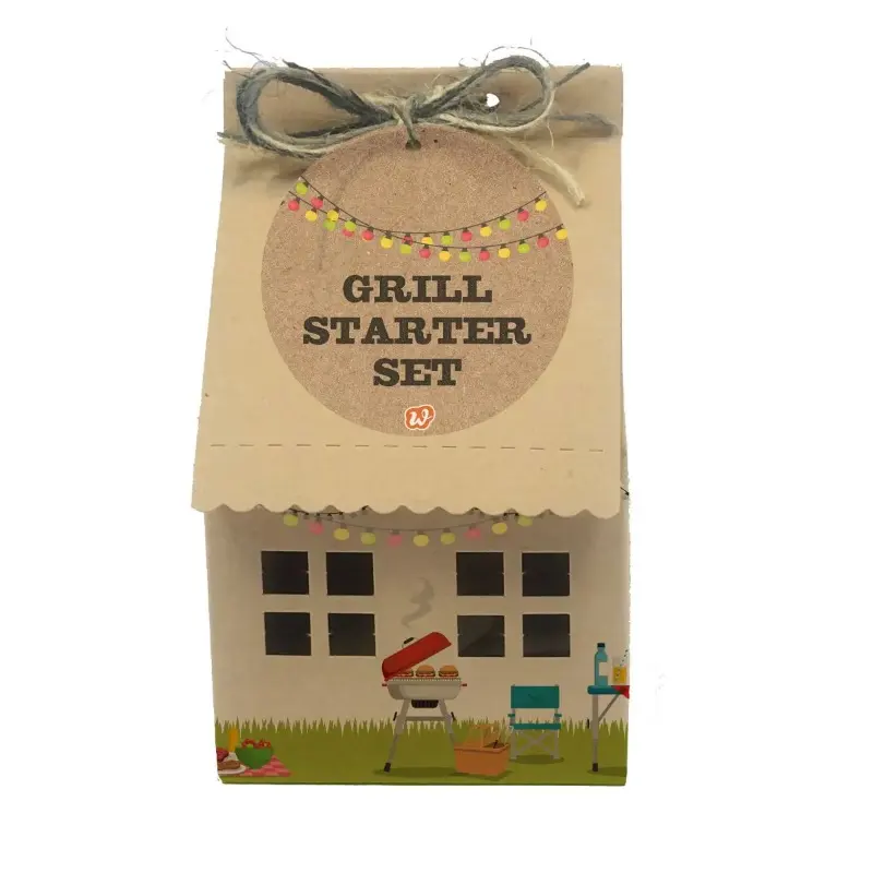 Grill Starter Set Hütte für die Grillparty im Sommer – Saidas Glückswerkstatt, Saida Schönwald