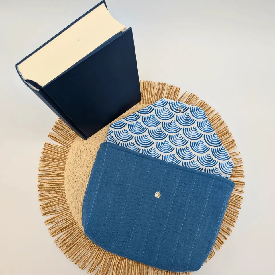 Buchtasche Meer für Hardcover-Bücher – Rosalies Traumatelier | Rosalie Petrusch