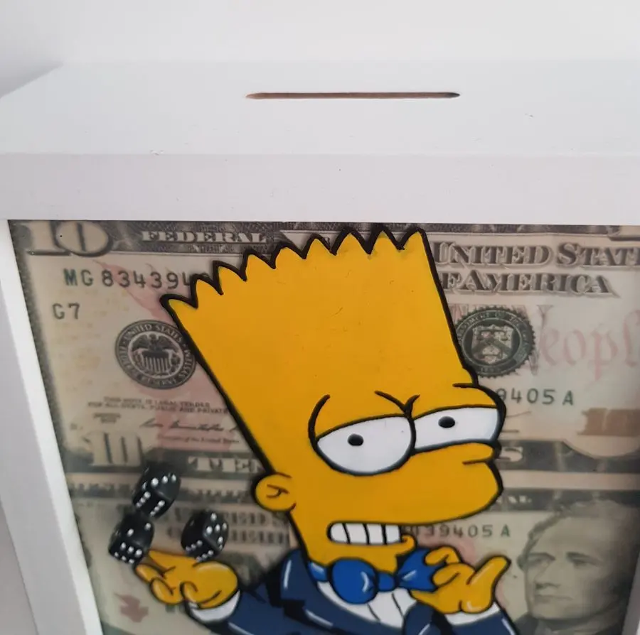 Spardose Bart Simpson – Petra Kroll