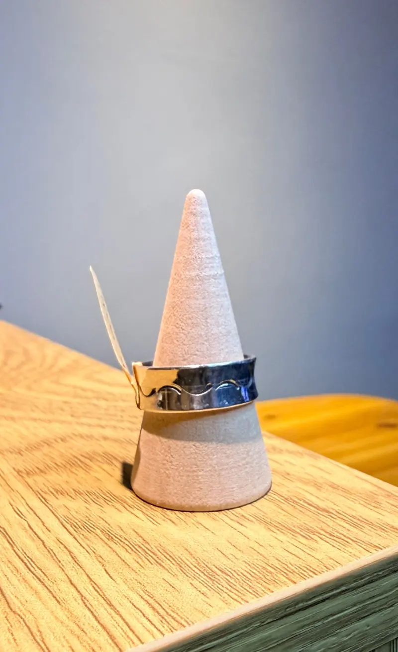 925er Silber Ring mit Muster gr. 17 – Lopez Lumbi Raymundo Jose