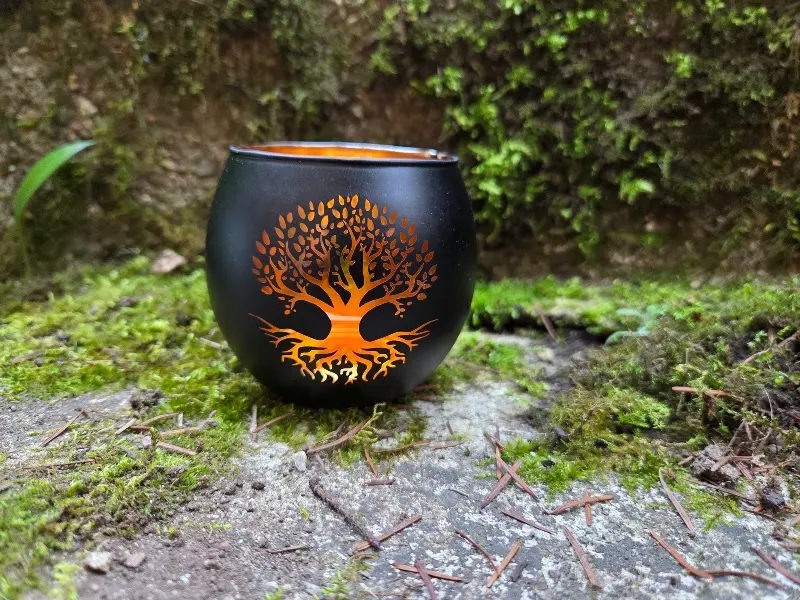 Teelichtglas – JB Wood burning