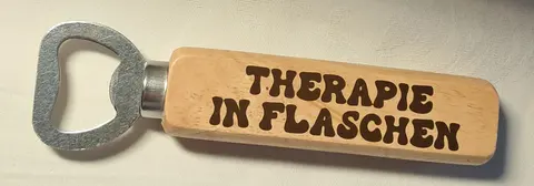 Flaschenöffner - Therapie in Flaschen