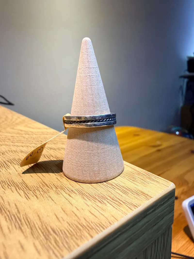 925er Silber Ring mit Filigran Muster gr.14 – Lopez Lumbi Raymundo Jose