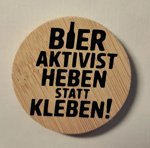 Magnetischer Flaschenöffner "Bier Aktivist"