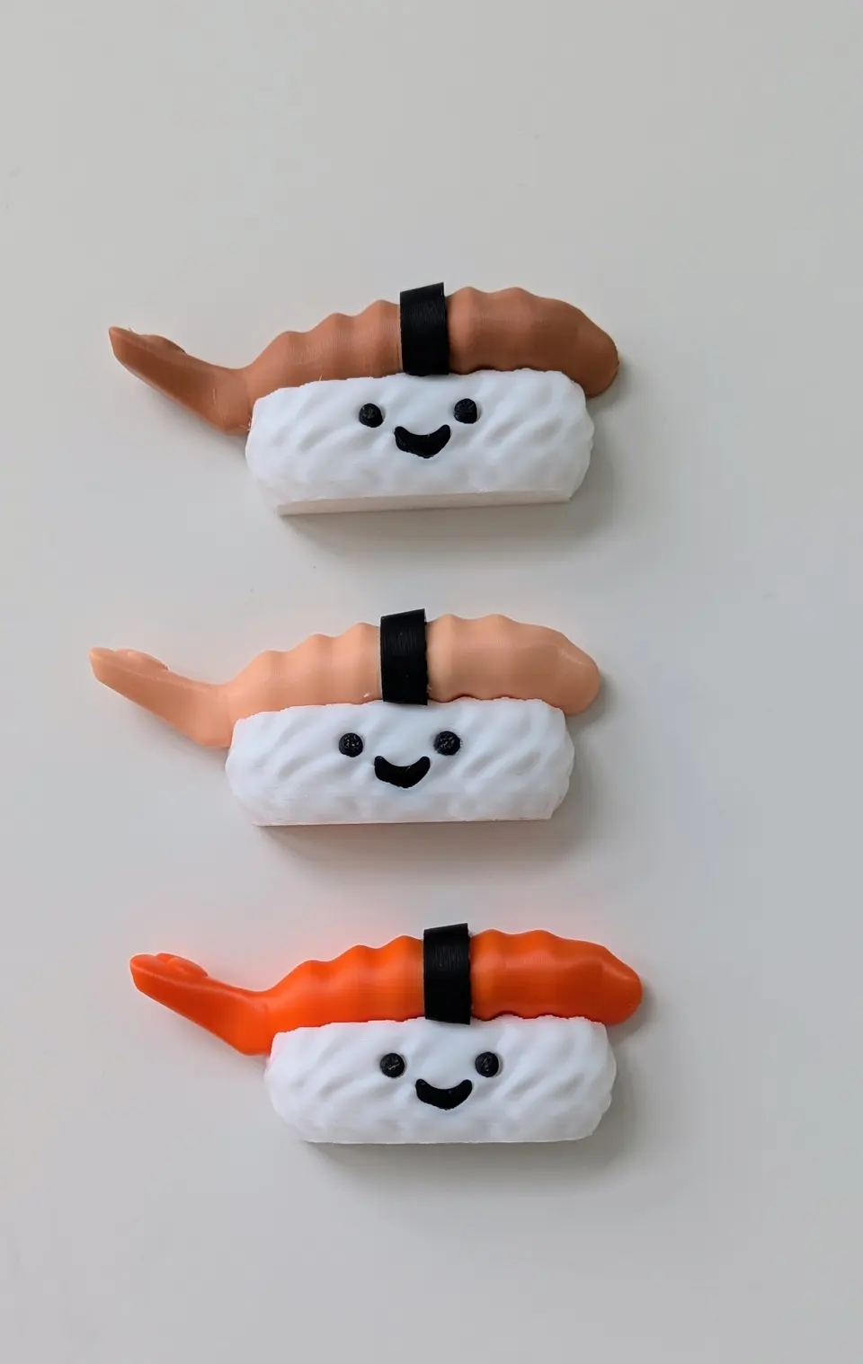 Süßes Sushi Magnet Set | 3D Druck Sushi Kühlschrankmagnete | Ich maki dich | – By Jana Kalbau
