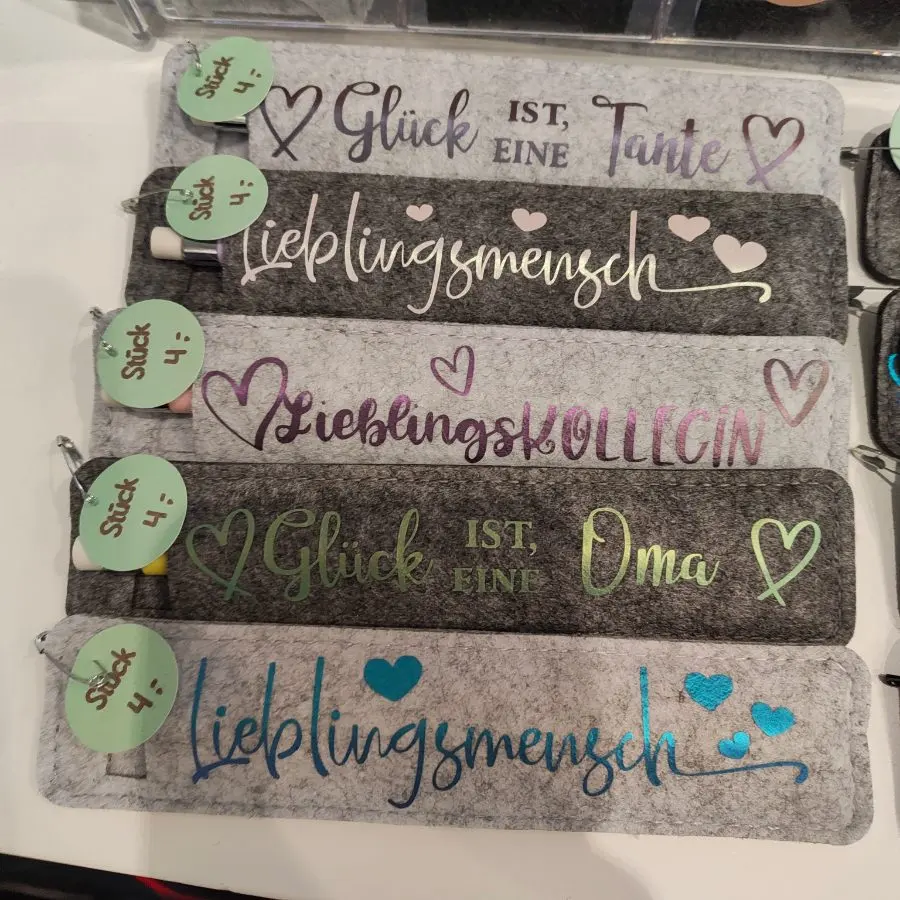 Stift Geschenke Verpackung mit Spruch und Stift – Kerstin Pohlmann